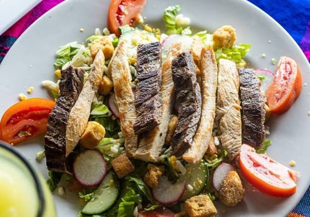 Fajita Salad.